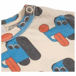 T-shirt Chiens Coton Bio | Beige