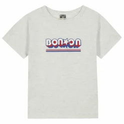 T-shirt Chiné Tubo Bonton | Gris