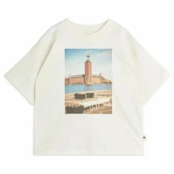 T-shirt City Hall Coton Bio | Ecru