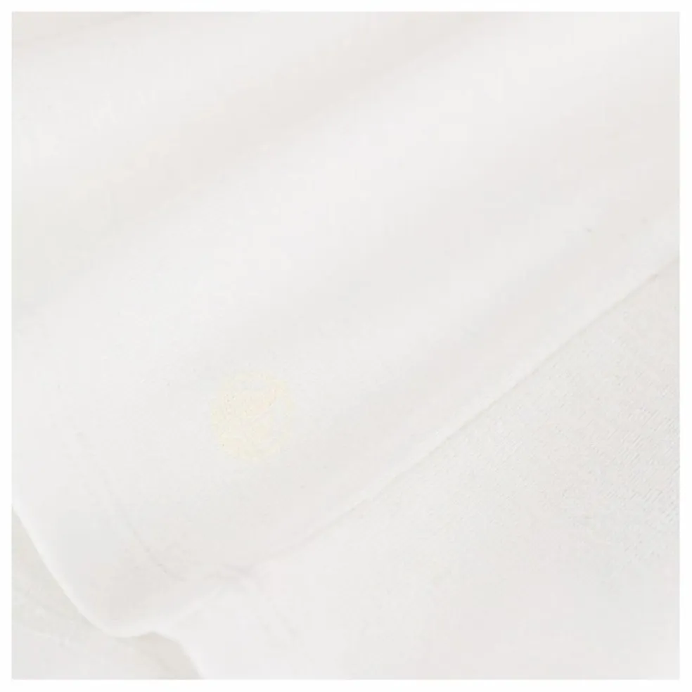 T-Shirt Cocotte Col Rond Coton Bio | Blanc