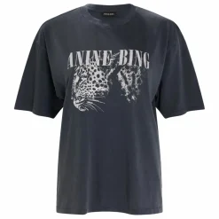 T-shirt Cohen Coton Bio | Washed Black