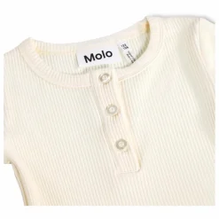 T-shirt Col Boutonné Côtelé Rosey | Ivoire