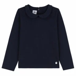 T-shirt Col Claudine Coving | Bleu marine