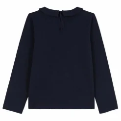T-shirt Col Claudine Coving | Bleu marine