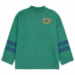 T-shirt Col Montant Tic Tac Toe Coton Bio | Vert