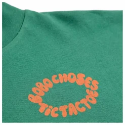 T-shirt Col Montant Tic Tac Toe Coton Bio | Vert
