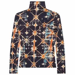 T-shirt Col Roulé Aurelia | Orange