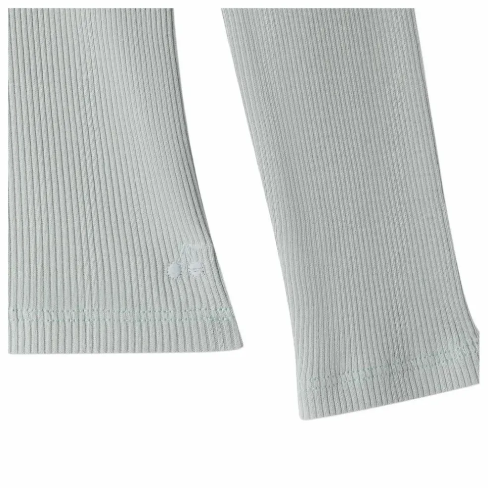 T-shirt Col Roulé Tahiti Coton Bio | Vert céladon