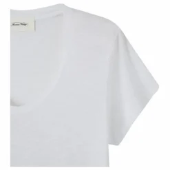 T-shirt Col U Jacksonville | Blanc
