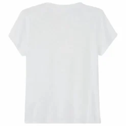 T-shirt Col U Jacksonville | Blanc