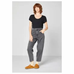 T-shirt Col U Jacksonville | Noir