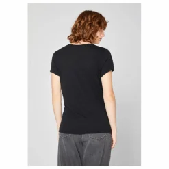T-shirt Col U Jacksonville | Noir