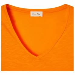T-shirt Col V Jacksonville | Orange