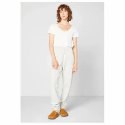 T-shirt Col V Jacksonville | Blanc