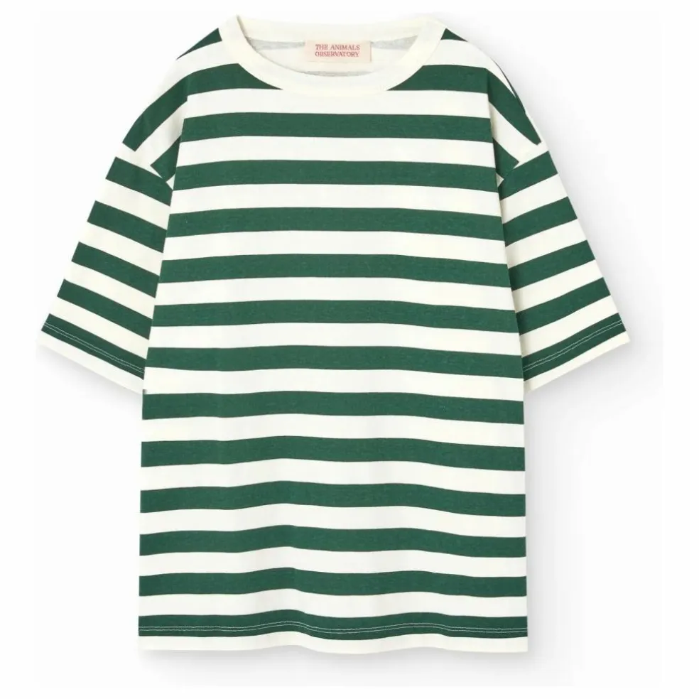 T-shirt Collie Rayé | Vert