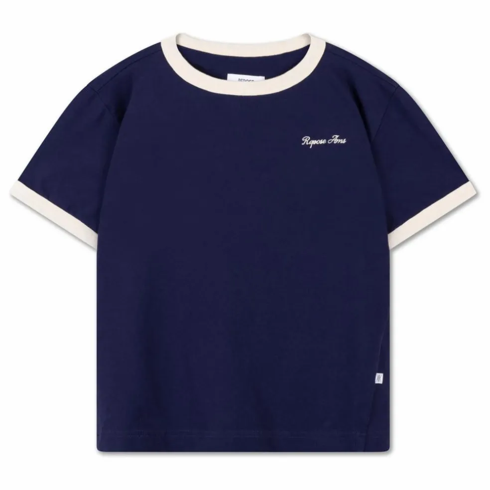 T-shirt Coton Bio | Bleu marine