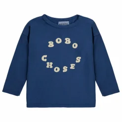 T-Shirt Coton Bio Circle | Bleu marine