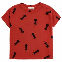 T-Shirt Coton Bio Fourmis | Terracotta