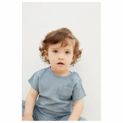 T-Shirt Coton Bio Olivia | Bleu