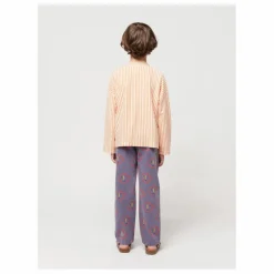 T-Shirt Coton Bio Rayé | Orange