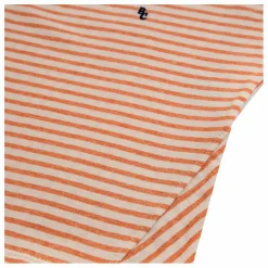 T-Shirt Coton Bio Rayé | Orange