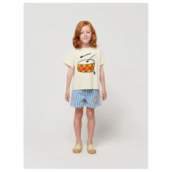 T-Shirt Coton Bio Tambour | Beige