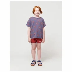 T-Shirt Coton Bio Visages | Gris anthracite