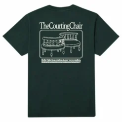 T-shirt Courting Chair | Vert foncé