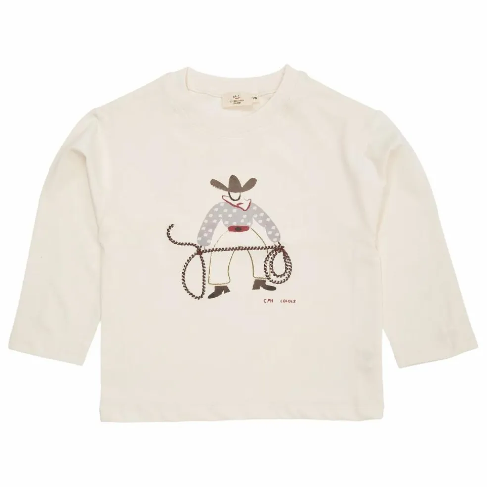 T-shirt Cowboy Coton Bio | Crème