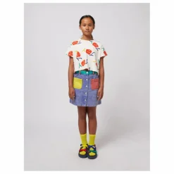 T-Shirt Crop Joy Coton Bio | Ecru