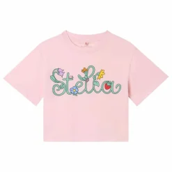 T-shirt Crop Stella | Rose