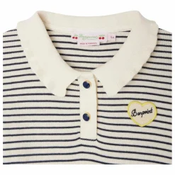 T-shirt Côtelé Juanna Rayé | Ecru