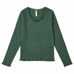 T-shirt Côtelé Mini | Vert