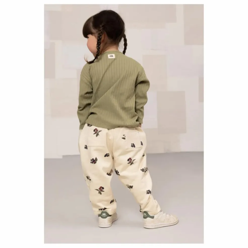 T-shirt Côtelé Orso Coton Bio | Vert kaki clair