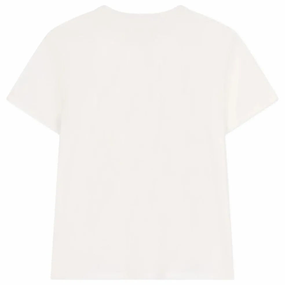 T-Shirt Cœur Jersey Léger Bio | Blanc