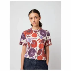 T-shirt Dahlia Coton Bio - Collection Femme | Blanc cassé