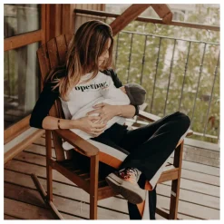 T-Shirt d'allaitement Open bar | Blanc