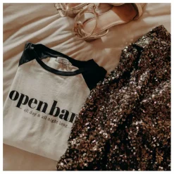 T-Shirt d'allaitement Open bar | Blanc