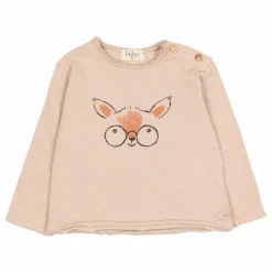 T-shirt Deer Coton Bio | Rose