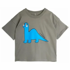 T-shirt Dino Coton Bio | Gris