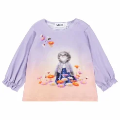 T-shirt Elina Coton Bio | Lilas