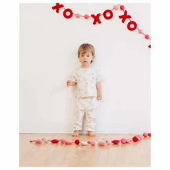 T-shirt et Pantalon Cœurs | Ecru