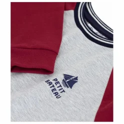 T-shirt Façon Sweat | Gris chiné