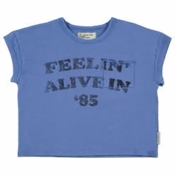 T-shirt Feelin Alive | Bleu
