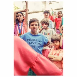 T-shirt Feelin Alive | Bleu