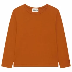 T-Shirt Fille Manches Longues Coton Bio | Noisette
