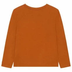 T-Shirt Fille Manches Longues Coton Bio | Noisette