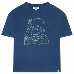 T-shirt Finn Coton Bio | Bleu marine