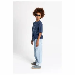 T-shirt Finn Coton Bio | Bleu marine