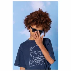 T-shirt Finn Coton Bio | Bleu marine